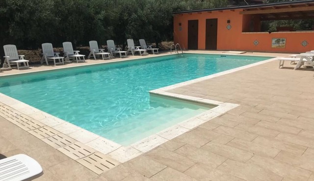 2 Bedrooms Modern Apartment by the SEA, Pool, Wi-Fi, A/C, Terrace, in resort in Campofelice Di Roccella