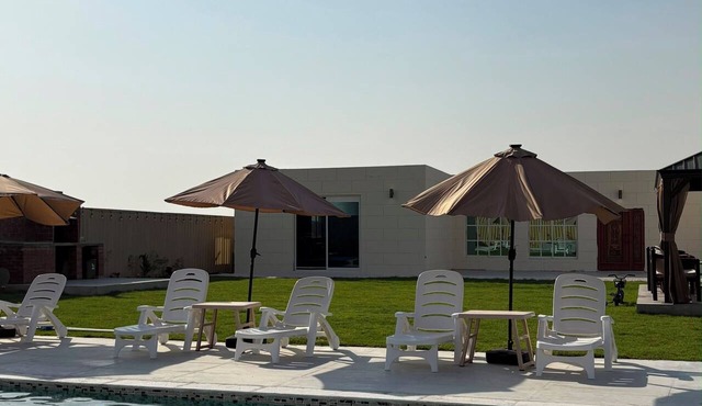 Adorable 2-bedroom farmhouse with AC in charming Al Ain
