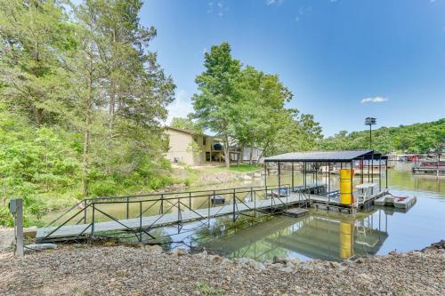 Balcony & Fire Pit: Home on Lake of Ozarks! in Roach