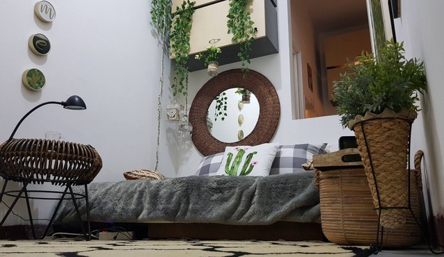 Boho Minimalistic Apartment, 1 person,Wifi, full amenities, great value of money in Depok