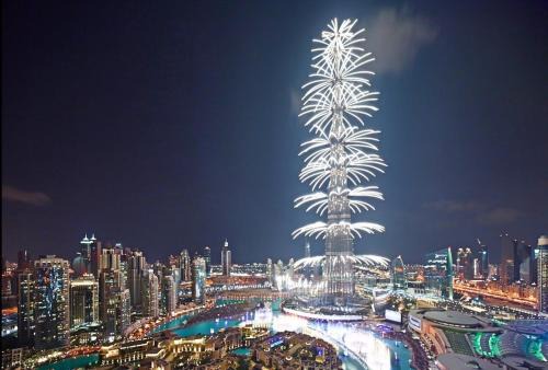 Burj Khalifa -New Year Show, Dubai Mall 5 * Hotel