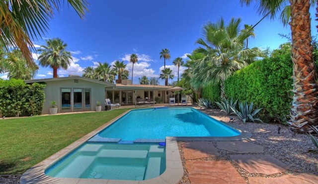 Centrally Located Mid Century Classic With Fantastic Views and Private Setting in Palm Springs