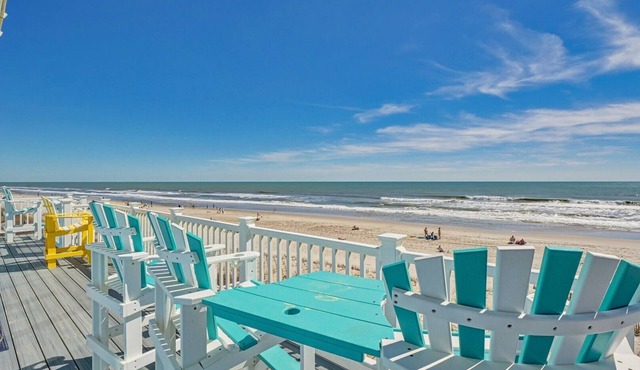 Check-In Friday - Beautiful 4 bedroom oceanfront home with outstanding views in North Topsail Beach