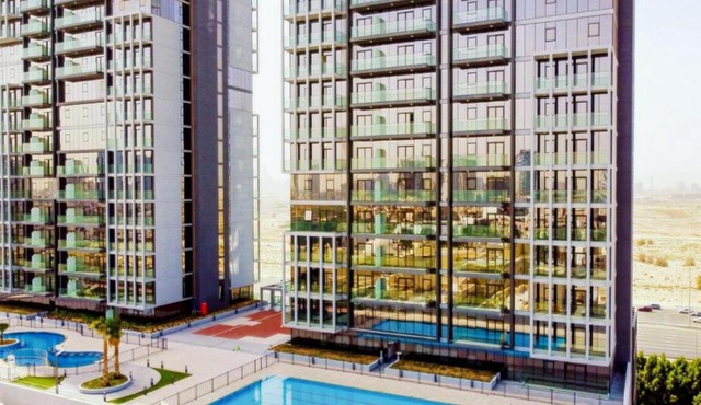 Cosy Studio Apartment in Bloom Towers, Jumeirah Village Circle