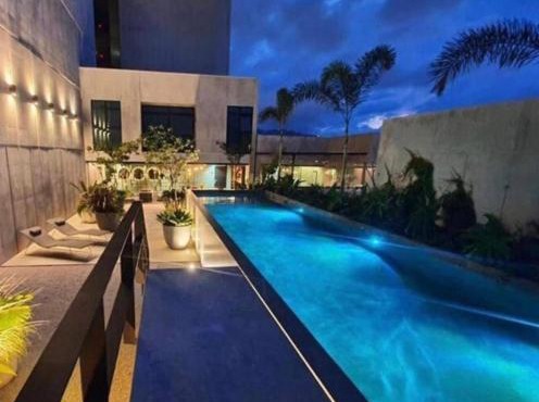 Cozy apartment with terrace, SJ Cosmopolitan Tower #402 in San José