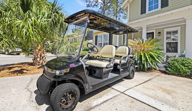 DISCOUNTED!~FREE Activities~6 SEAT GOLF CART~Pool~Hot tub~pets considered in Miramar Beach