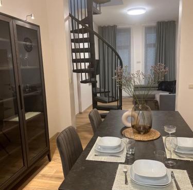 Exclusive two-level apartment with private terrace on the canal Brussels in Brussels