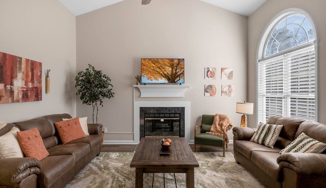 Fenced Yard | Screened-In Porch | 3 King Beds | Pet Friendly in Wake Forest
