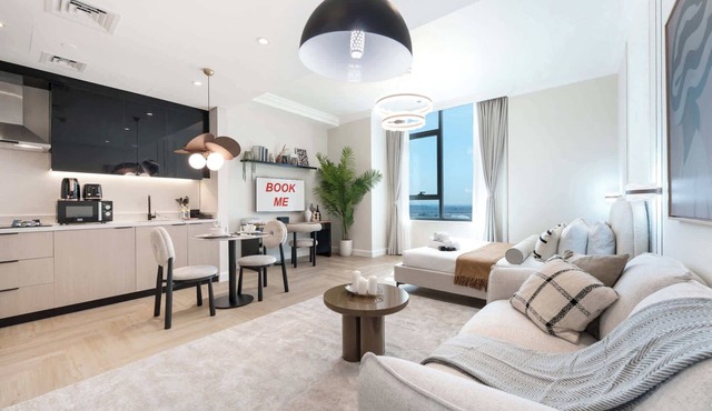Free housekeeping visits during your stay - StayShort - Stunning Studio in Business Bay that Sleeps 2!