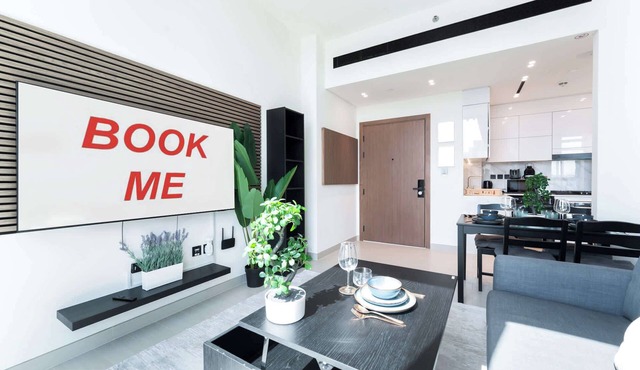 Free housekeeping visits during your stay - StayShort - 1 Bed in Jumeirah Village Circle for 4 in a Great Location!