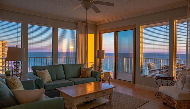 Gulf Front 3 Bedroom; Wrap-around balcony; Newly renovated, including bunkbeds.