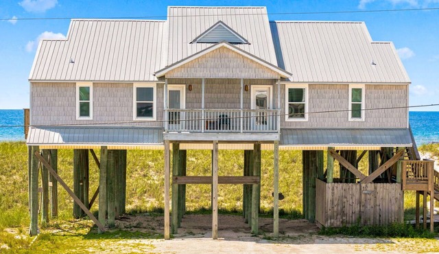 🌊🌴Gulf-Front | Sunset Views from the Large Deck | Sleeps 14 | Salty Breeze in Navarre