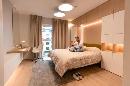 Henry's Appt with a private Suite 414 - Shared kitchen in Luxembourg