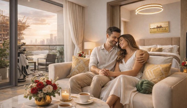 KeyRock Living - Luxury Apartment with Pool & Gym