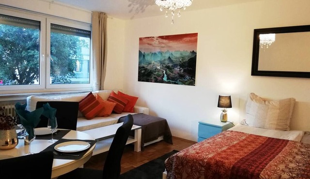 Modern Studio Flat in Dachau – 20 Min to Munich