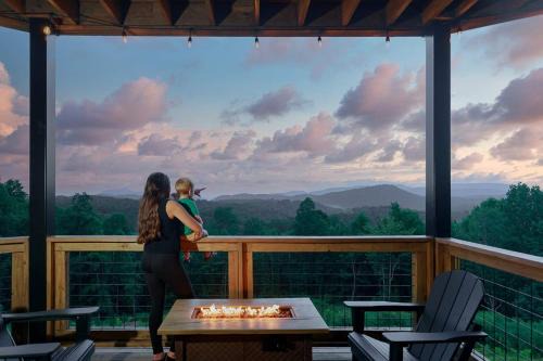 Mountain Moonlight at Saluda Mountain Retreats in Saluda