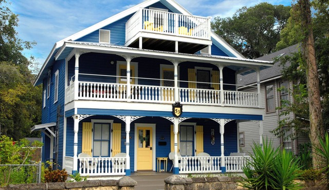 New! Victorian Apartment. Park & Walk Everywhere in Town in St. Augustine