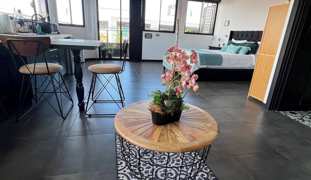 Oasis Loft 5min from SJO airport cozy and comfy fully equipment down town A/C in Alajuela