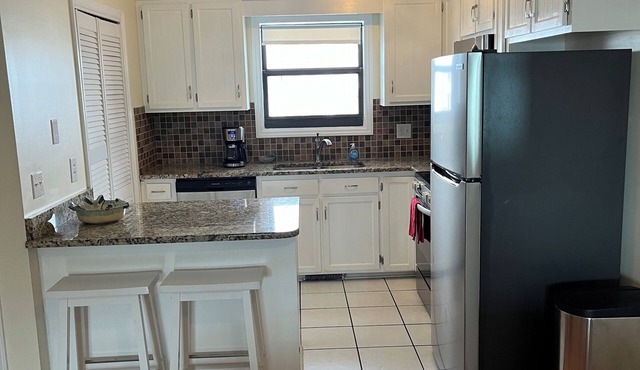 Ocean views, 2nd row w/pool. Close to the Boardwalk. Fresh paint & appliances in Carolina Beach