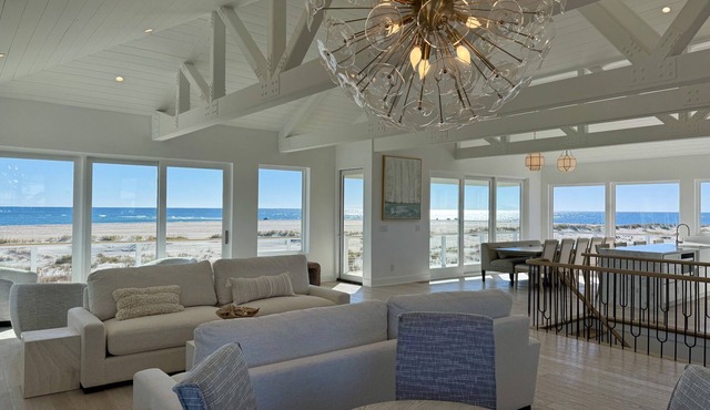 Oceanfront 10 bdrm w/Pool/Elevator on The Point. Best Views on the Island! in Emerald Isle