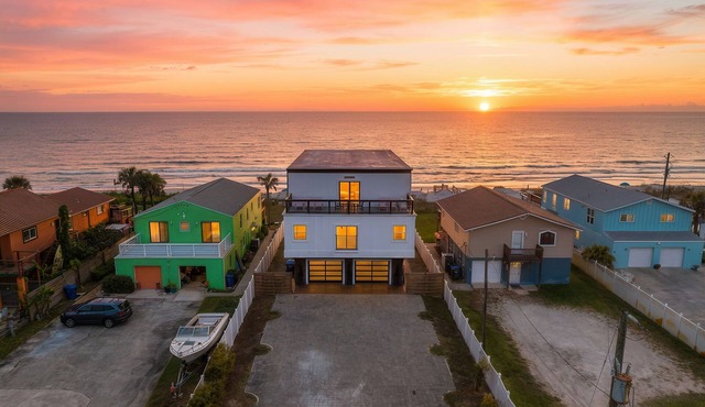 Oceanfront 8/4 | Industrial Chic | Large Groups in St. Augustine