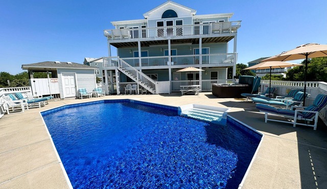 OS525-6 BRs, Private Pool, Hot Tub, Movie Theatre, Foosball! in Corolla