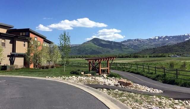 Park City with a view on the Swaner Preserve in Park City