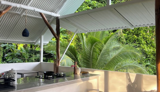 Picturesque 3-bedroom house with WiFi, AC near Cahuita and Puerto Viejo beach