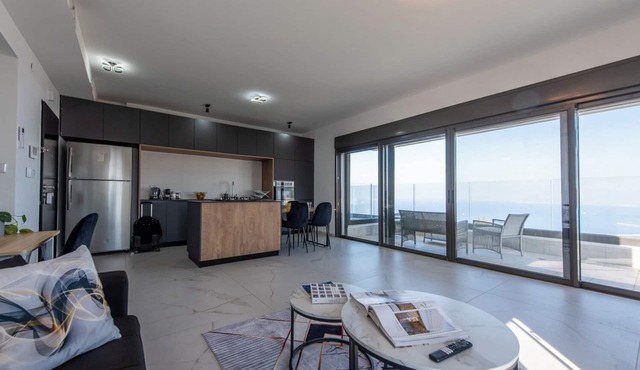 PORT CITY HAIFA-3 Bdrms BAY VIEW Luxury