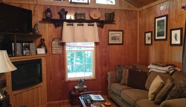 Private Mountain Cabin With Loft/Hot Tub/Stream and pet friendly in Waynesville