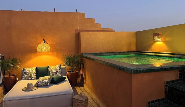 Riad Noor – With patio, terrace and pool – Kasbah, Medina of Marrakech in Marrakesh