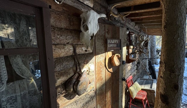 Rustic Cozy Cabin with hot tub in Bragg Creek