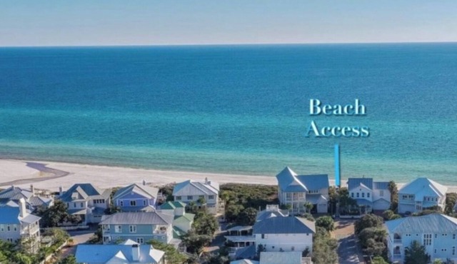 Santa Rosa Beach Gem/private community boardwalk steps to the beach/Heated Pool