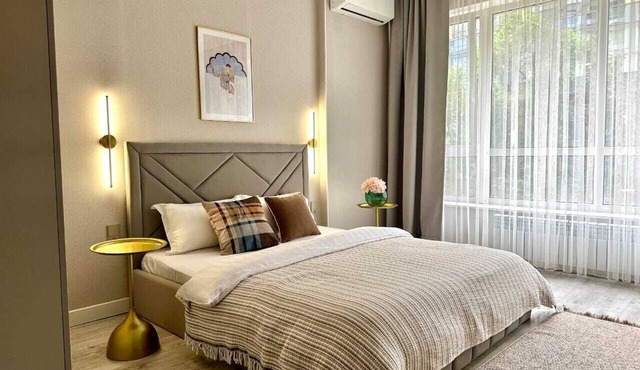 "Sky Harmony" chic studio near Arbat