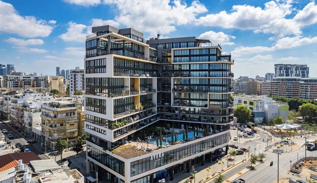 Sky-High Neve Tzedek 2BR Terrace & Pool