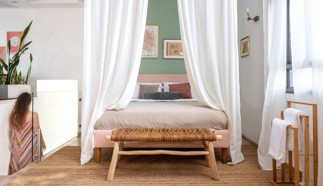 Sky Loft is uniquely designed and extra spacious, with Jacuzzi