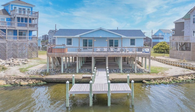 Soundfront Home in Frisco with Hot Tub, Private Dock and Windsurfing Access in Frisco