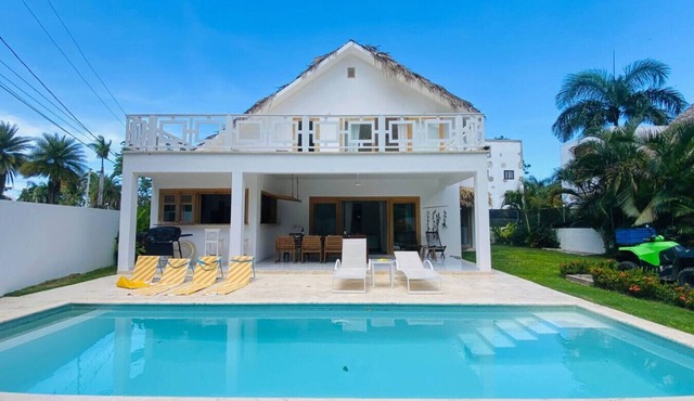 Spacious 5 Bedroom Playa Bonita Beach Villa in Las Terrenas
