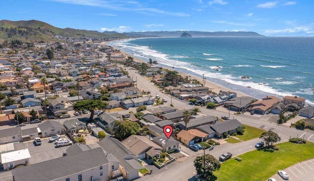 Steps to Sand! Coastal Retreat w/Fire Pit & Views in Cayucos