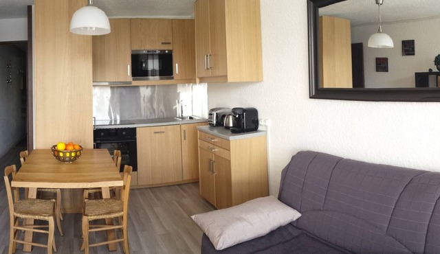 Studio accredits 3clés the slopes Centre station free wifi in Les Deux-Alpes