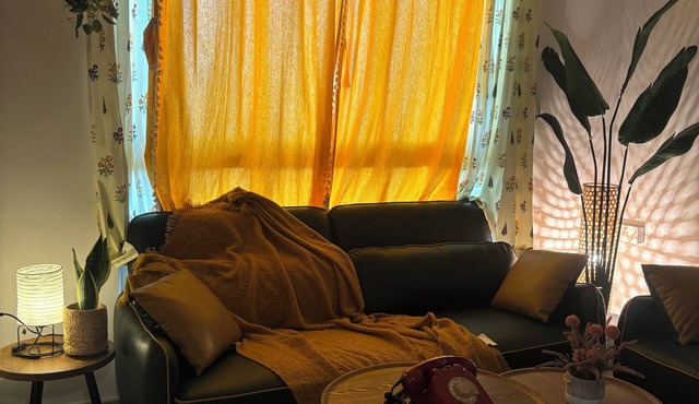 Stylish Boho 2BHK escape with open creek views Thane in Thane
