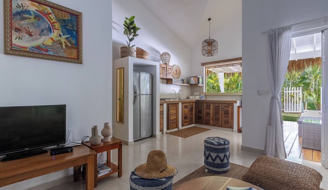 Sueños 2 – 1BR Villa with Pool, Starlink, Walk to Beach & Shops, Las Terrenas in Las Terrenas