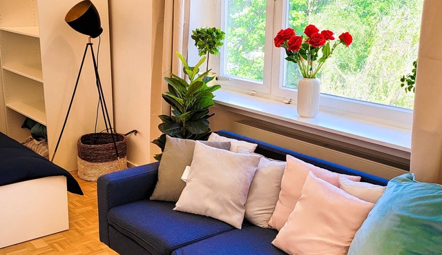 Super Lage: Schwabing 70m² City Wohnung Wlan in München