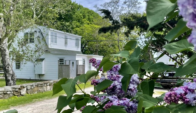 'The Gate House'on Beach front Estate with Dockage. Walk to Village . in greenport