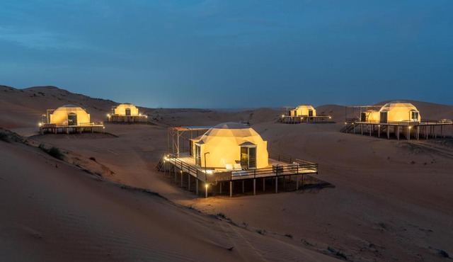 The space domes desert camp