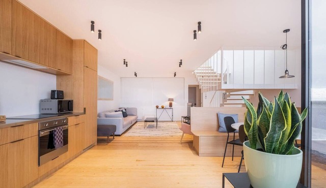 Top Floor New Duplex Stunning View In Trendy St Gilles