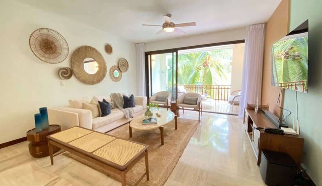 Tropical apartment with beach access in Portillo in Las Terrenas