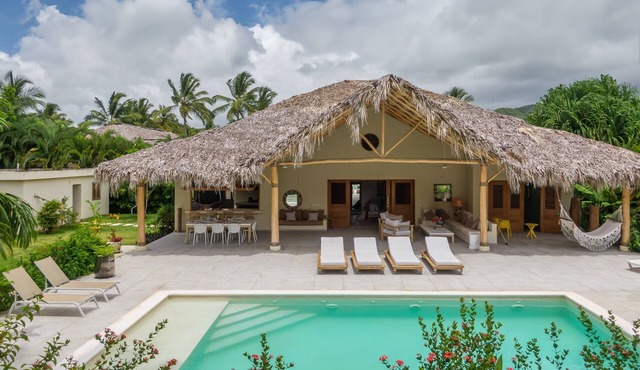 Tropical Getaway Villa in beach front gated community - Coson Beach in Las Terrenas