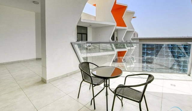 Urban 1BR at Binghatti Stars Dubai Silicon Oasis by Deluxe Holiday Homes