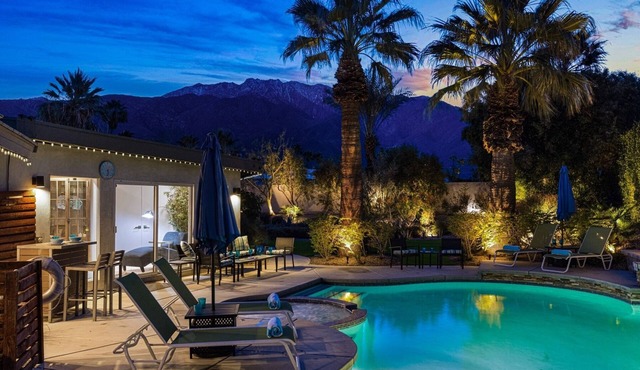 Vacation Poolside in Palm Springs in Palm Springs